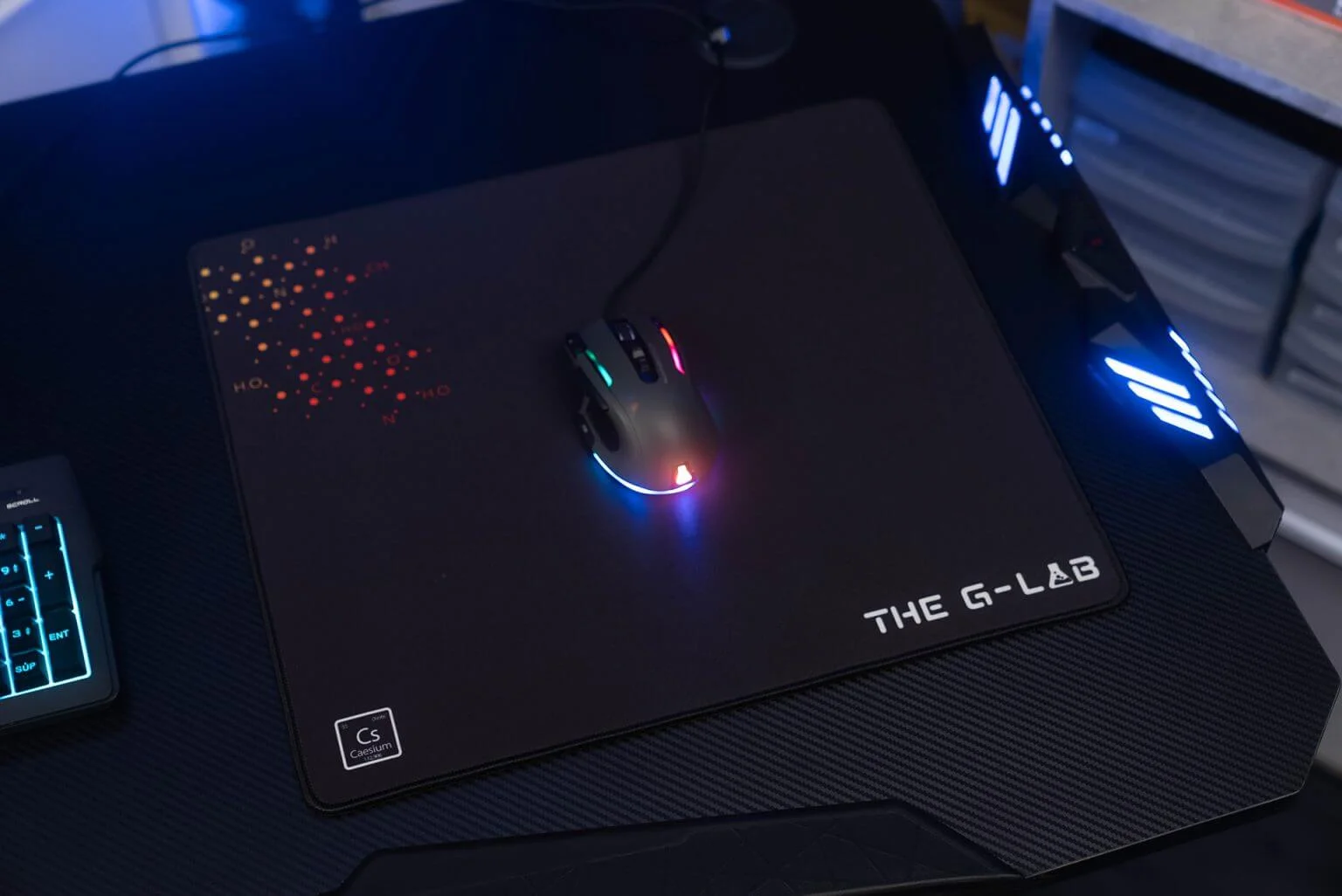 image de Tapis De Souris G-Lab Pad Ceasium XL 450 X 400