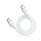 image de Câble 3MK Hyper USB-C vers USB-C 1,2m Blanc