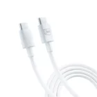 image de Câble 3MK Hyper USB-C vers USB-C 1,2m Blanc