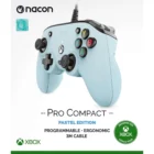 image de Manette Nacon Pro Compact Filaire pour Series X/S/Xbox One/PC Bleu Pastel