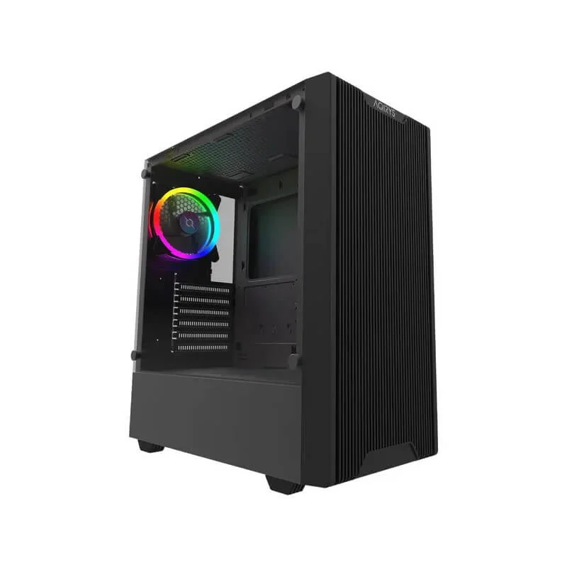 image de Boîtier Gaming Aqirys Virgo Moyen Tour Noir