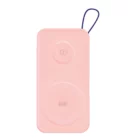 image de Powerbank 3mk Magsafe 10000 Mah Avec Câble Lightning Et Usb C Rose