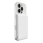 image de Power Bank magnétique sans fil Belkin Boost Charge Ultra Slim 7,5W 5000 mAh Blanc