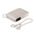 image de Power Bank Belkin BoostCharge 10K avec écran intégré Beige