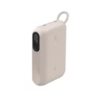 image de Power Bank Belkin BoostCharge 10K avec écran intégré Beige