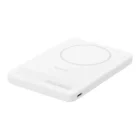 image de Power Bank magnétique sans fil Belkin Boost Charge Slim 15 W avec support intégré Blanc
