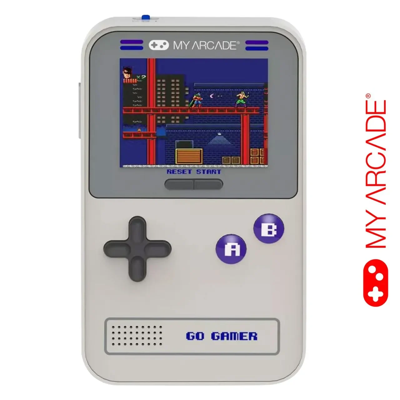 an2gezbfs1j9zo2c3pas image de Console Portable My Arcade Go Gamer Classic 300 Jeux en 1 Gris
