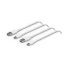 image de Câble Belkin Boost Charge USB-A vers USB-C 1M Blanc (2 Pack)