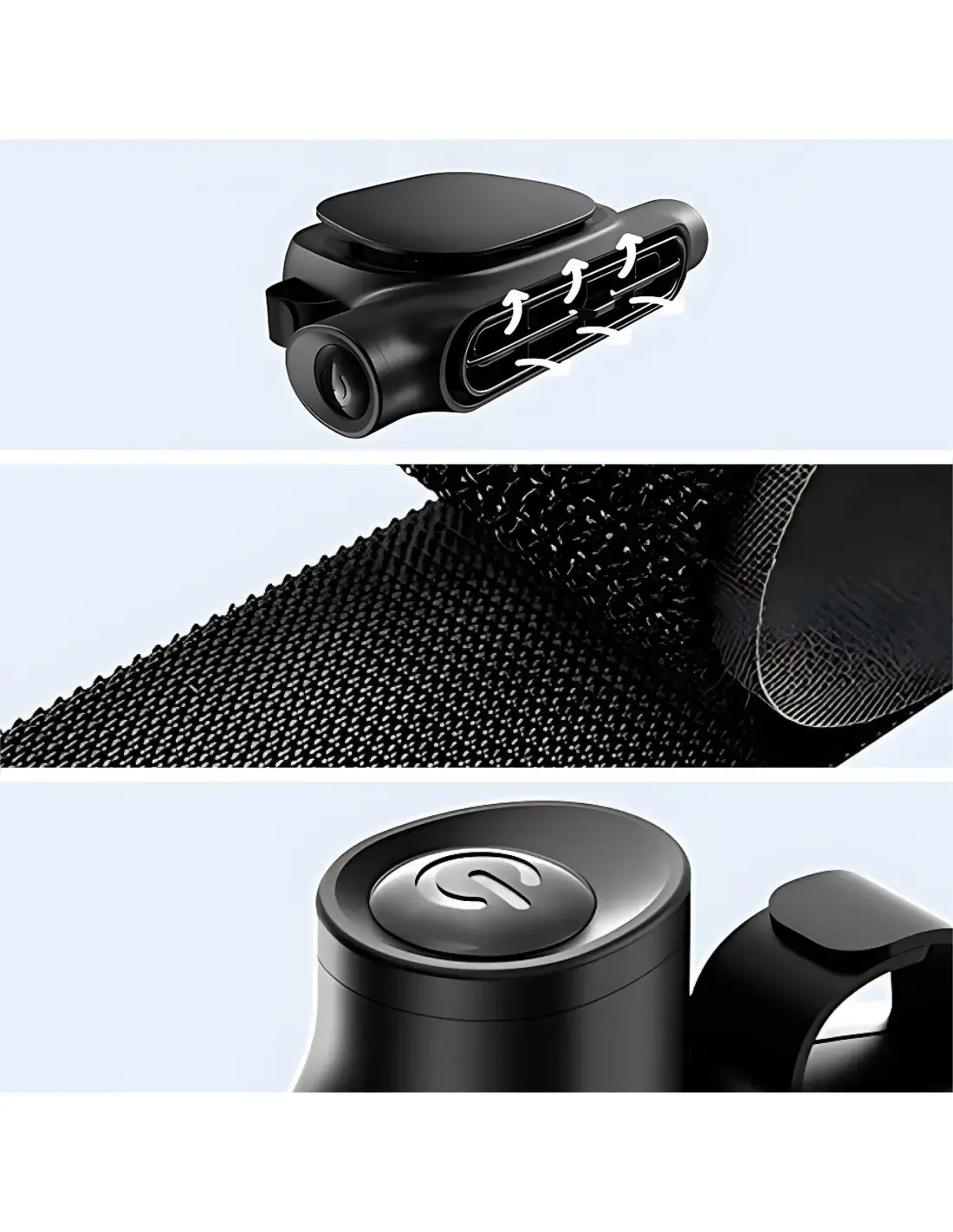 image de Ventilateur d'appui-tête de voiture Ksix AirGo
