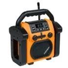 image de Radio Enceinte Sans fil Thomson WKR50BT De Chantier - Noir et Orange