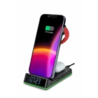 image de Réveil et Station de charge Induction Thomson CL750IA Noir pour Apple