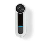 image de Sonnette vidéo intelligente Nedis WIFICDP40CWT avec Wi-Fi et détection de mouvement