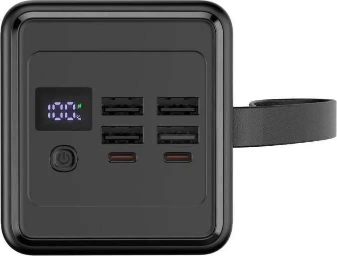 image de Power Bank Platinet PMPB6020 60 000 mAh, lampe torche 20W QC 3.0 + câble USB-C